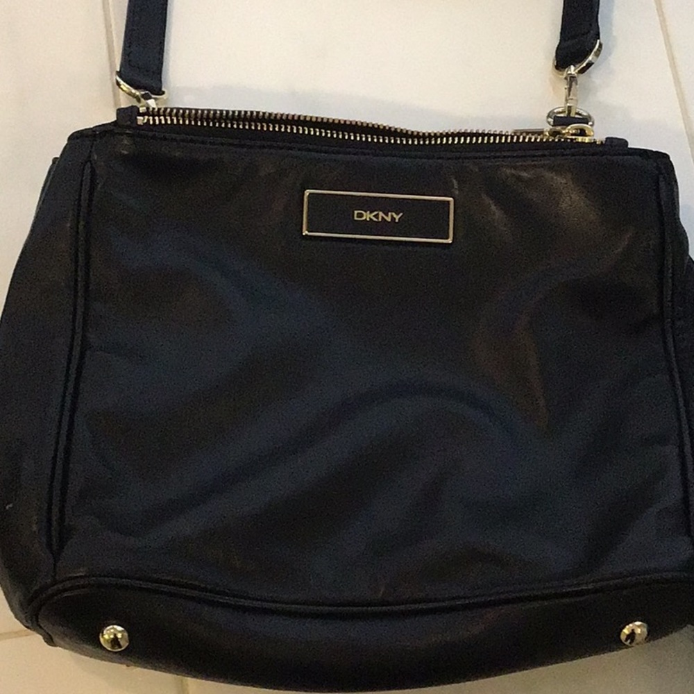 DKNY leather crossbody